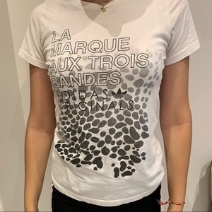 Women’s Adidas T-shirt color white size small